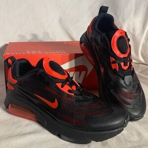 Nike Air Max Exosense Black Red Sneakers Womans 6